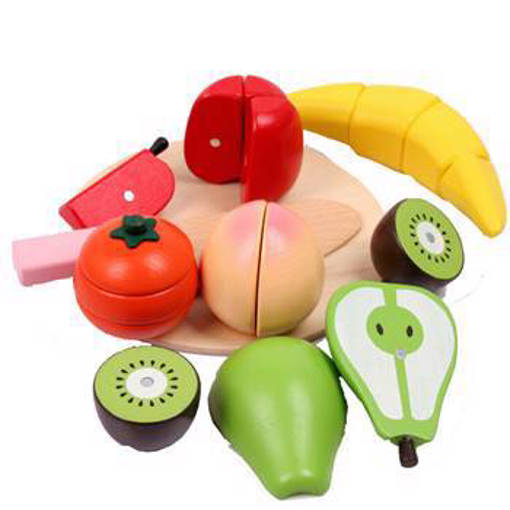 Picture of Wooden Assorted Fruit Set