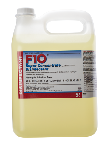 Picture of F10 Super Concentrate Disinfectant 5L x 6