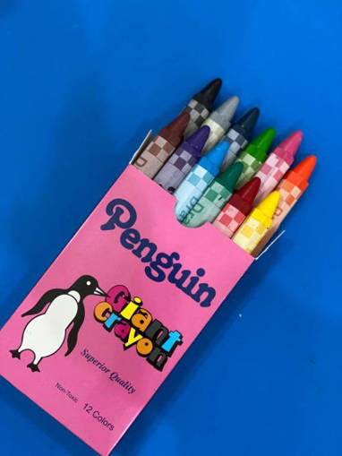 Picture of Penguin Jumbo Crayons