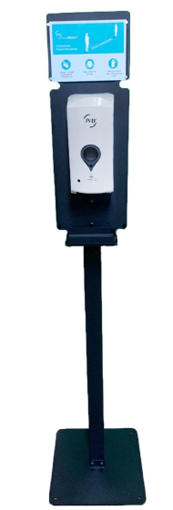 Picture of Ultimo Hand Sanitization Station with 1000ml Automatic Dispenser (with notification signage)