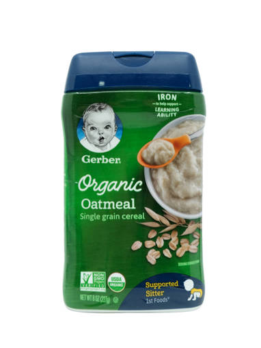 Picture of CEREAL GB ORG.OATMEAL (227G/BOT) 1F