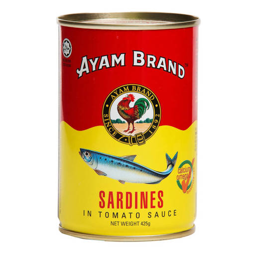 Picture of AYAM BRAND SARDINES IN TOMATO SAUCE (425G/CAN)