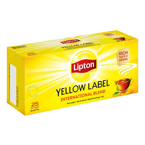 Picture of LIPTON YELLOW LABEL TEA (100 BAGs/BOX)