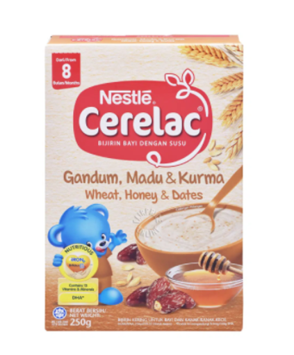 Picture of NESTLE CERELAC  WHEAT, HONEY & DATES (from 8 MONTHS)