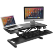 Picture of ERGOWORKS - EW-EMT107M-BK - Electric Sit Stand Desk Converter (M Series)