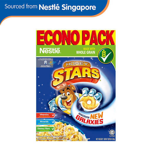 Picture of GB -B- NESTLE HONEY STAR 500G (HALAL) (HEALTHIER CHOICE) (made with wholegrain)
