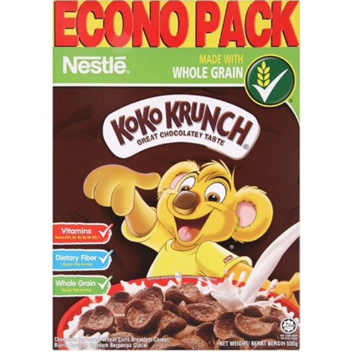 Picture of GB -B- NESTLE KOKO CRUNCH 500GM (HALAL) (HEALTHIER CHOICE) (made with wholegrain)