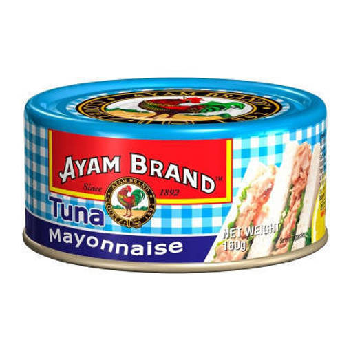 Picture of GB -C- AYAM BRAND TUNA MAYONNAISE (HALAL) LIGHT (160GM PER CAN)