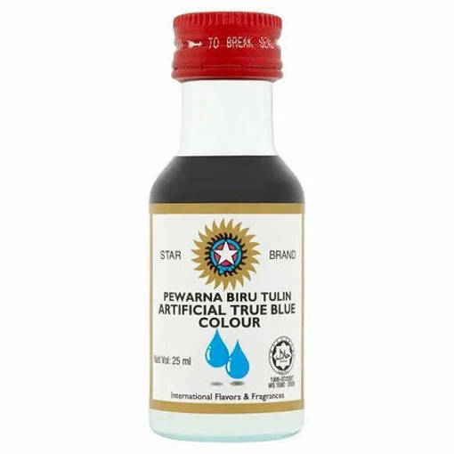 Picture of GB -C- STAR ARTIFICIAL COLOURING BLUE 25ML (HALAL) (25ML PER BOTTLE)