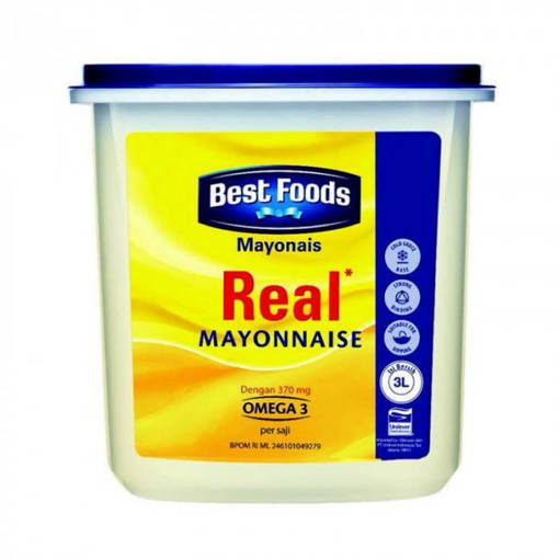 Picture of GB -S- MAYONNAISE BEST FOOD (HALAL) (3LTR PER TUB)