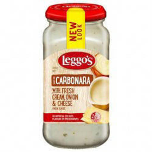Picture of GB -S- LEGGO'S Carbonara (Fresh Cream, Onion & Cheese) 490GM HALAL